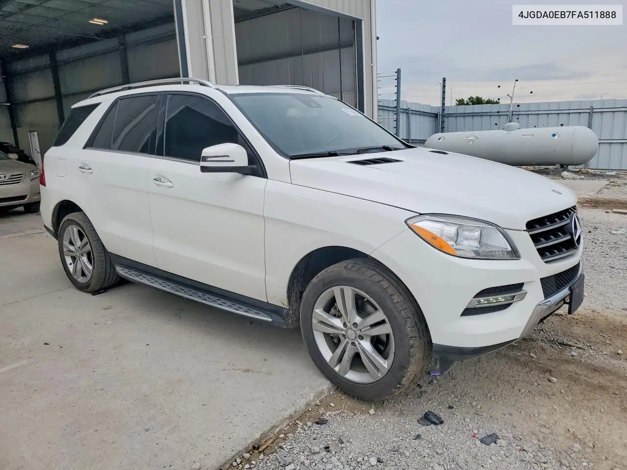 2015 Mercedes-Benz Ml 250 Bluetec VIN: 4JGDA0EB7FA511888 Lot: 57748546