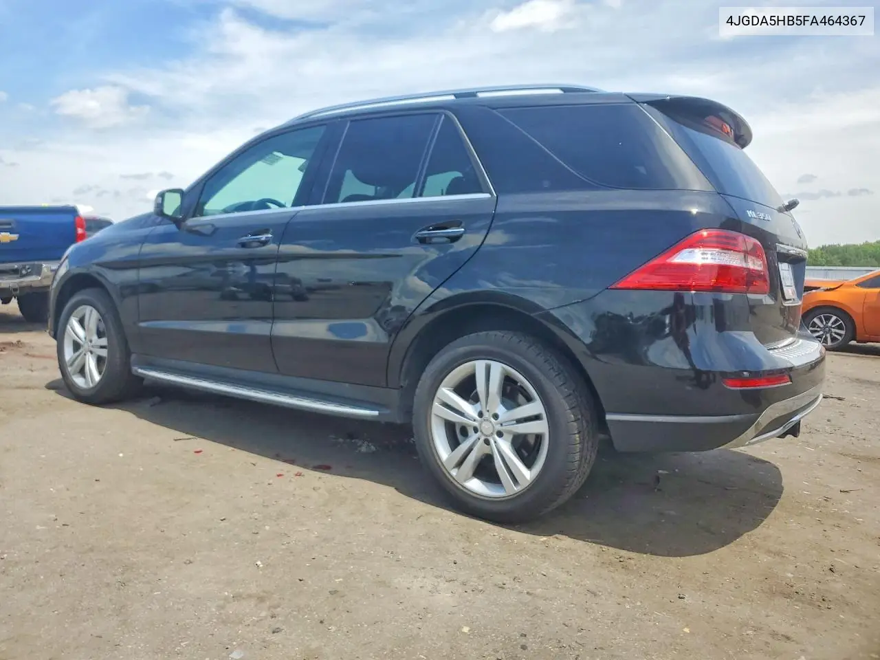 2015 Mercedes-Benz Ml 350 4Matic VIN: 4JGDA5HB5FA464367 Lot: 57931156