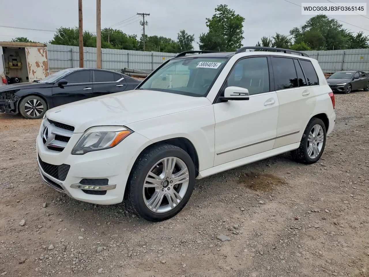 2015 Mercedes-Benz Glk 350 4Matic VIN: WDCGG8JB3FG365145 Lot: 58064076