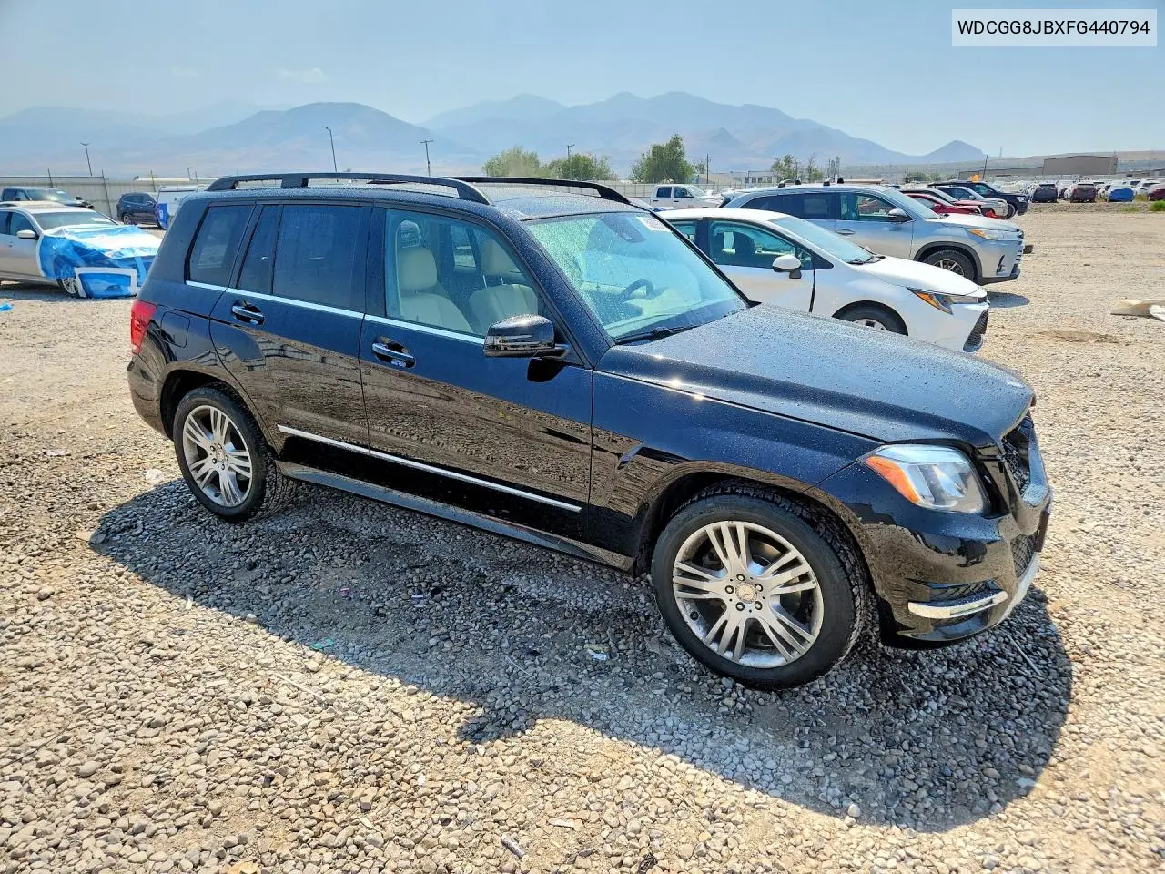 2015 Mercedes-Benz Glk 350 4Matic VIN: WDCGG8JBXFG440794 Lot: 58099576