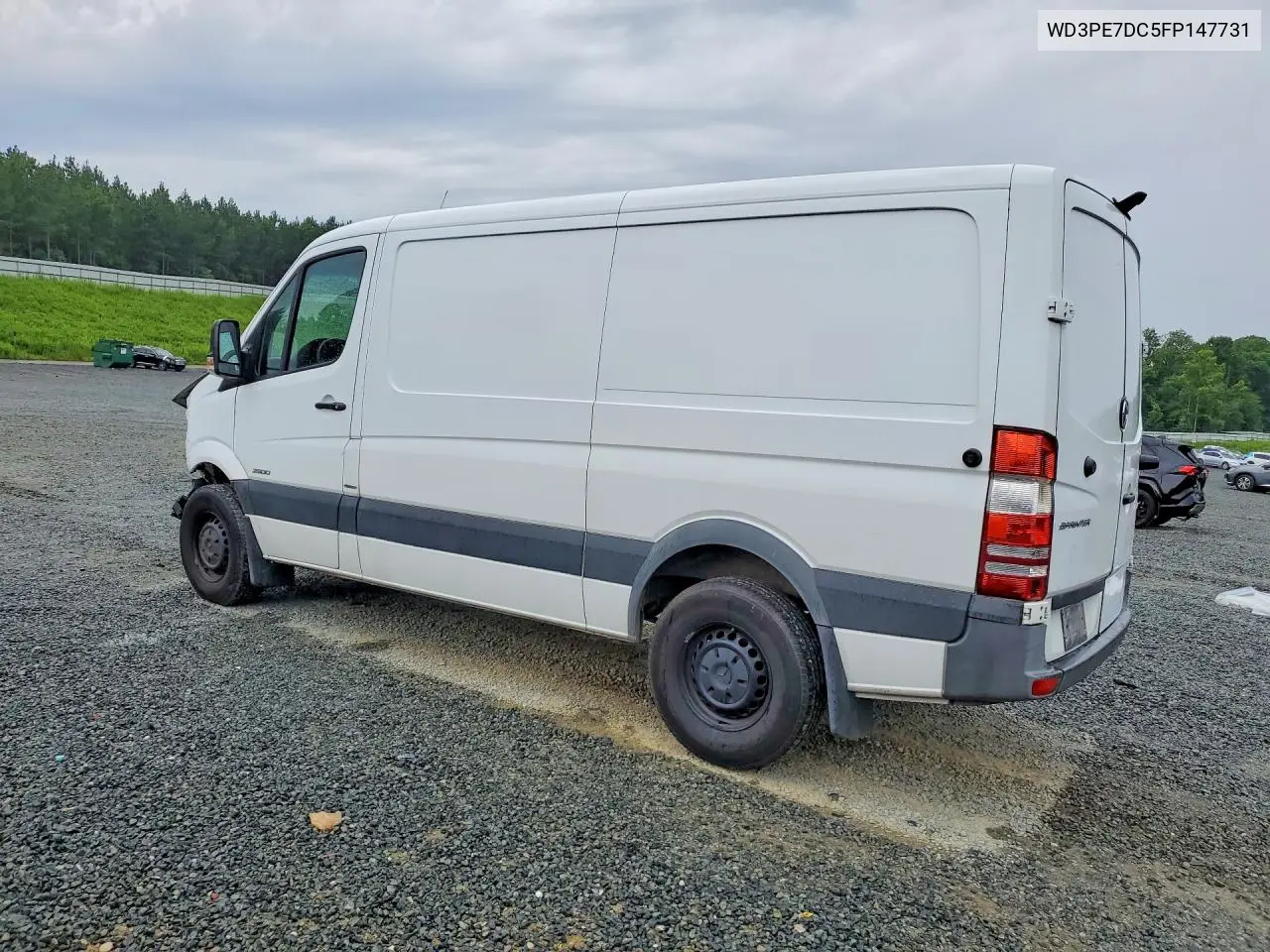 2015 Mercedes-Benz Sprinter 2500 Delivery Van VIN: WD3PE7DC5FP147731 Lot: 58159366