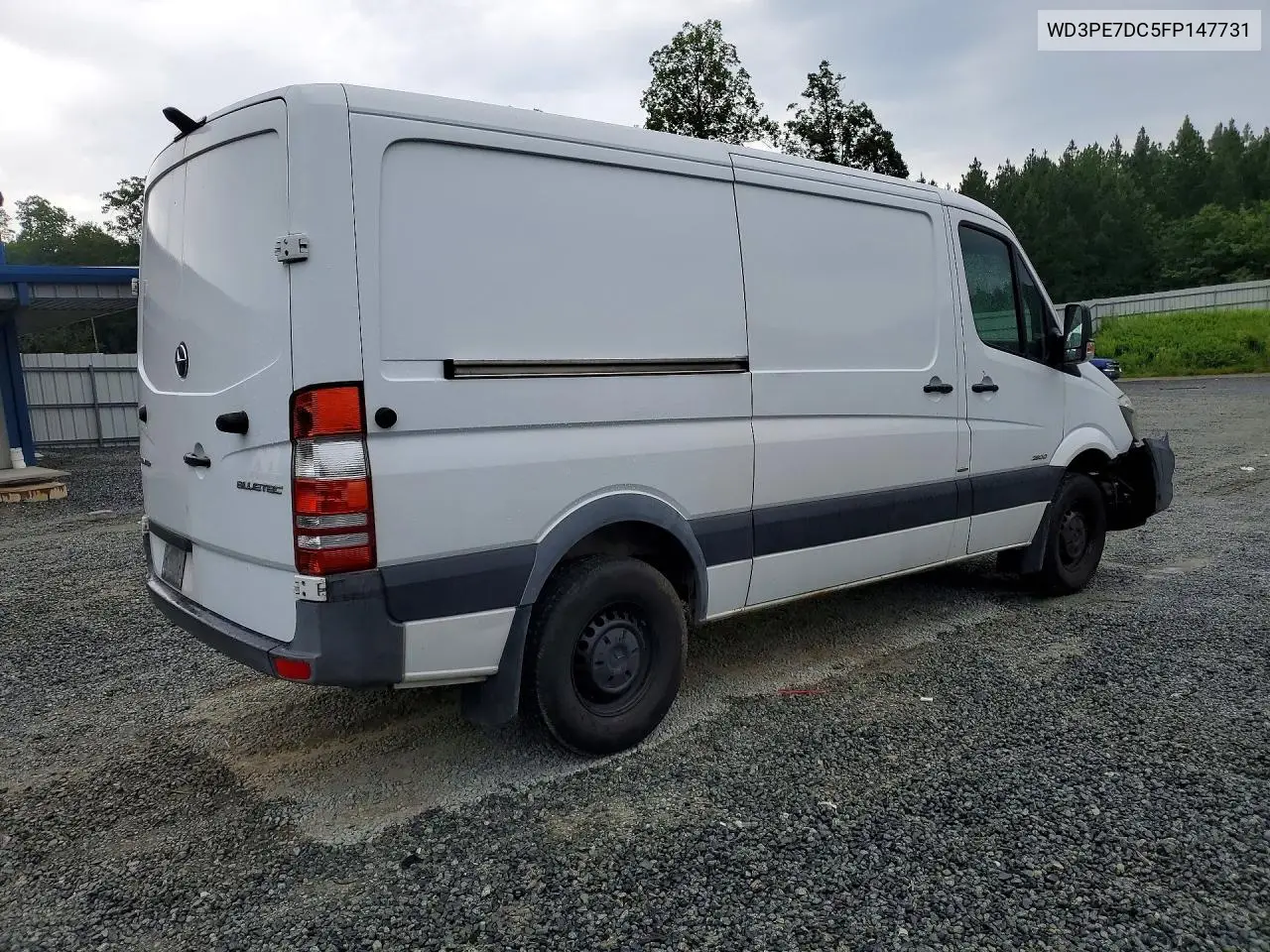 2015 Mercedes-Benz Sprinter 2500 Delivery Van VIN: WD3PE7DC5FP147731 Lot: 58159366