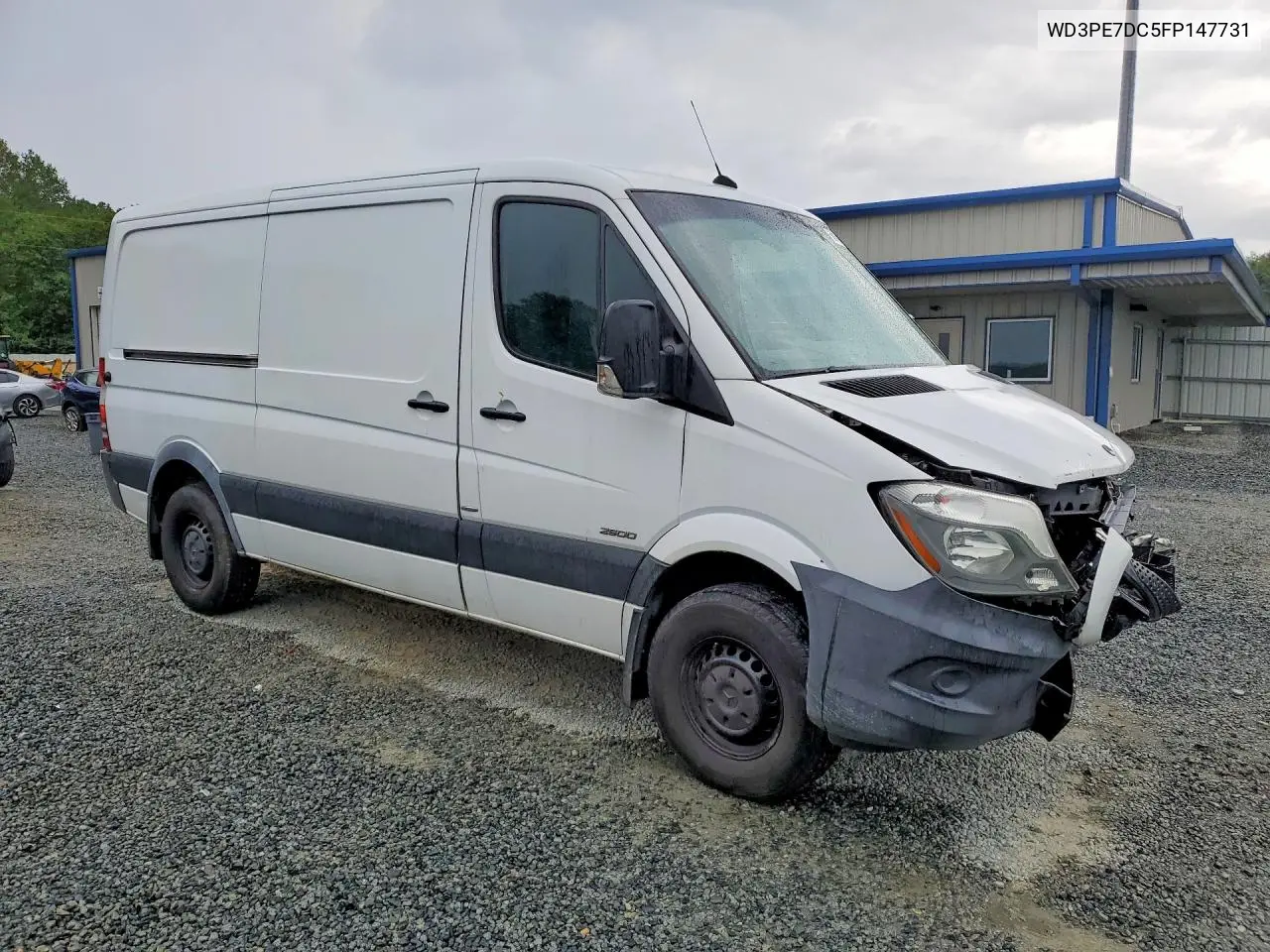 2015 Mercedes-Benz Sprinter 2500 Delivery Van VIN: WD3PE7DC5FP147731 Lot: 58159366