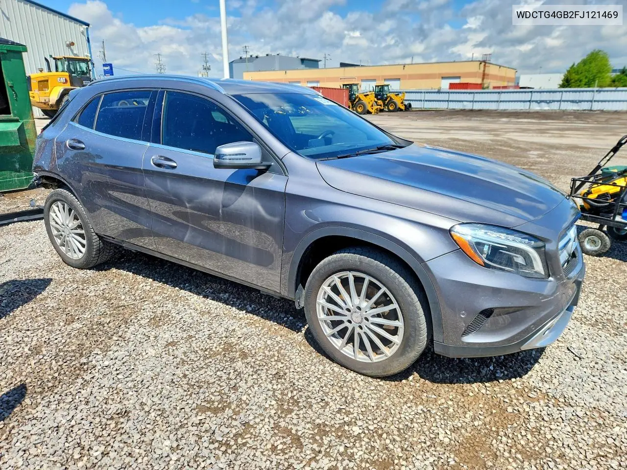 2015 Mercedes-Benz Gla250 4Ma VIN: WDCTG4GB2FJ121469 Lot: 58184956