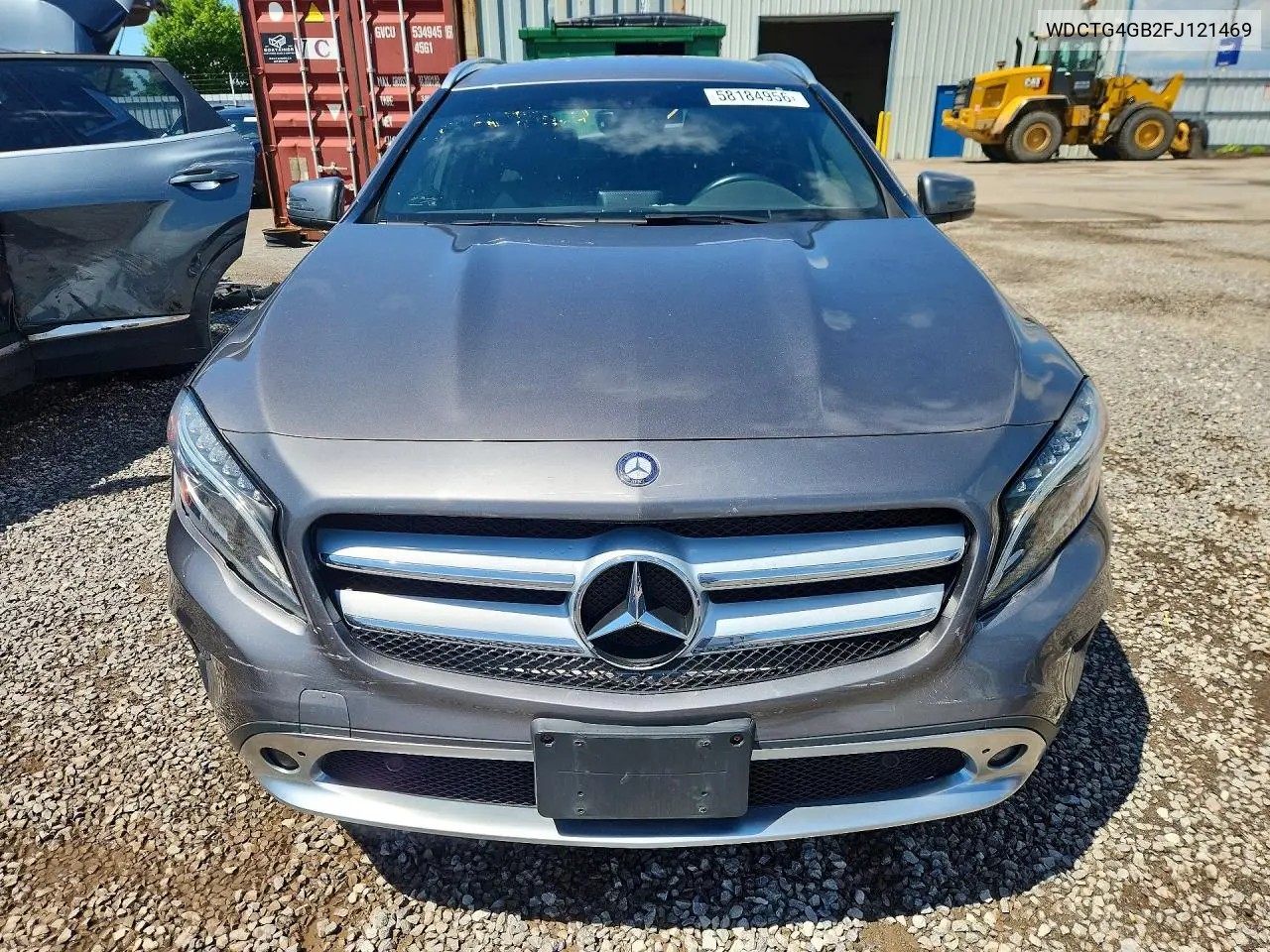 2015 Mercedes-Benz Gla250 4Ma VIN: WDCTG4GB2FJ121469 Lot: 58184956