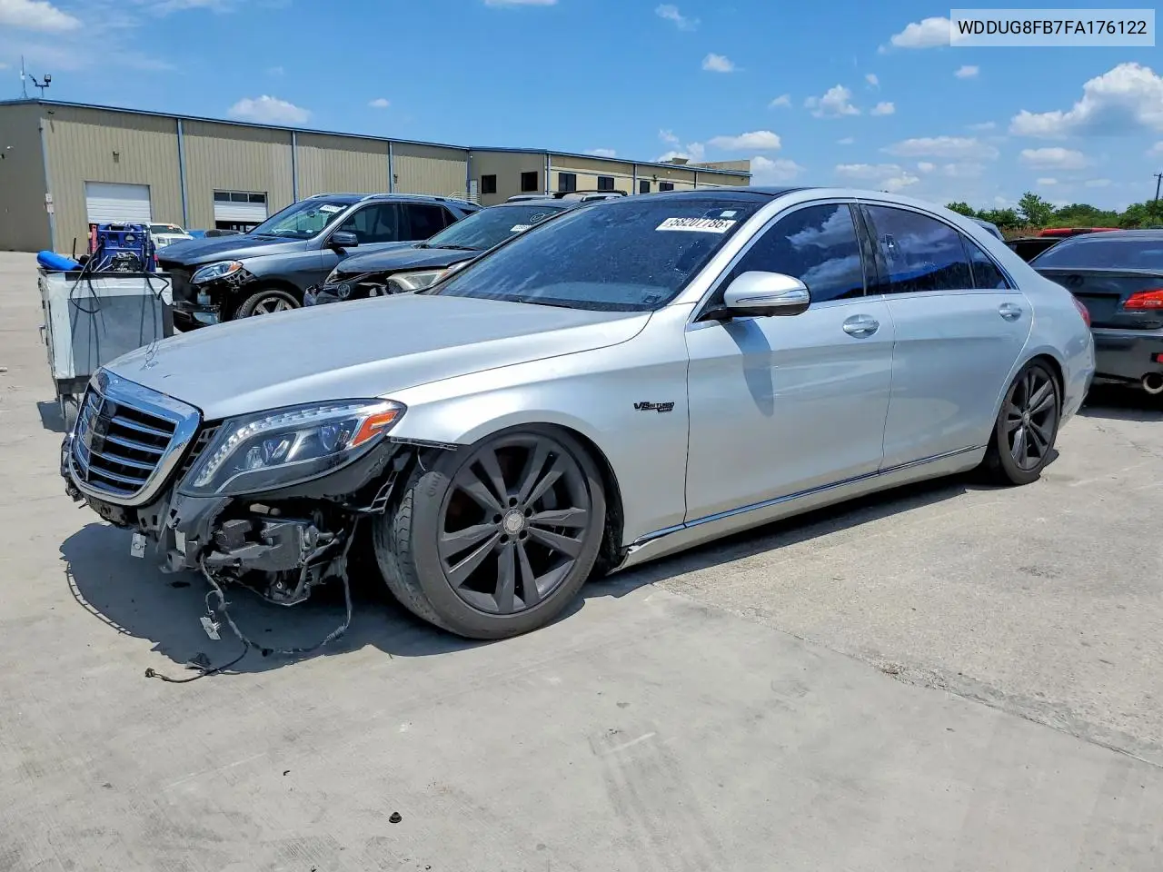 2015 Mercedes-Benz S 550 4Matic VIN: WDDUG8FB7FA176122 Lot: 58207786