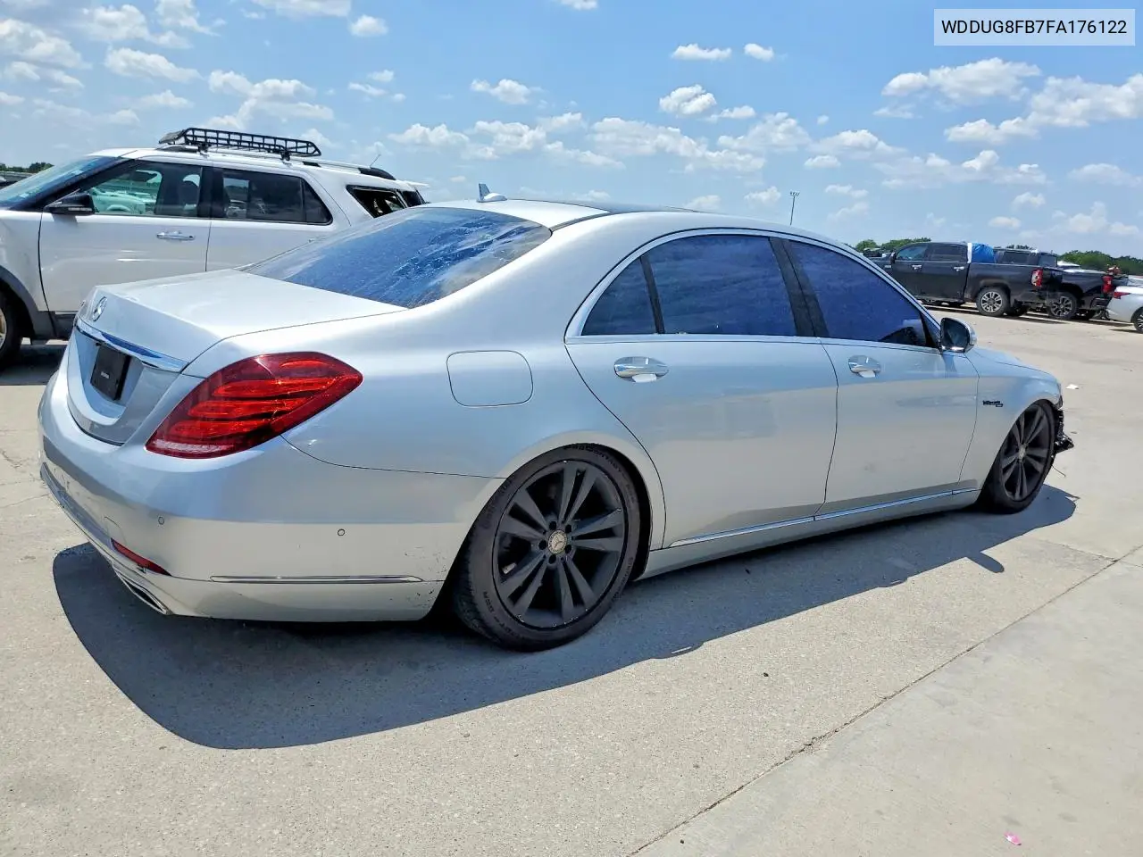 2015 Mercedes-Benz S 550 4Matic VIN: WDDUG8FB7FA176122 Lot: 58207786