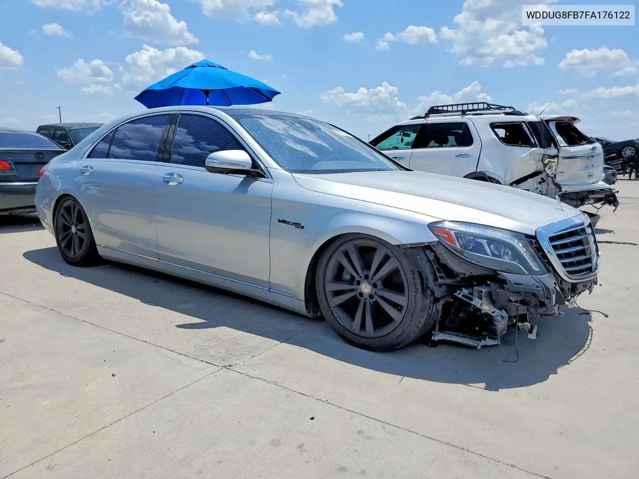 2015 Mercedes-Benz S 550 4Matic VIN: WDDUG8FB7FA176122 Lot: 58207786