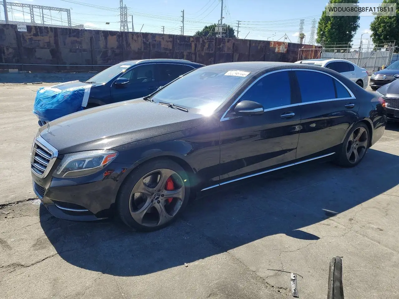 2015 Mercedes-Benz S 550 VIN: WDDUG8CB8FA118511 Lot: 58398286