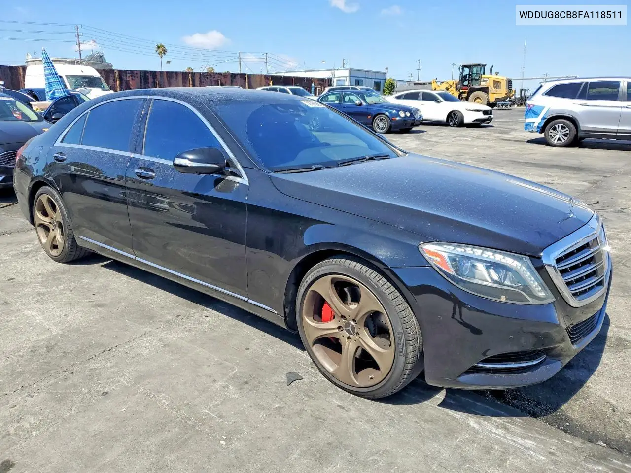 2015 Mercedes-Benz S 550 VIN: WDDUG8CB8FA118511 Lot: 58398286