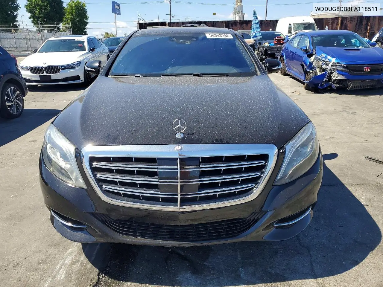 2015 Mercedes-Benz S 550 VIN: WDDUG8CB8FA118511 Lot: 58398286