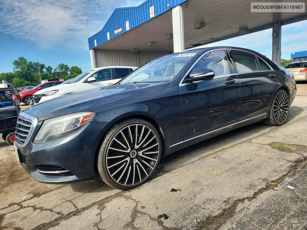 2015 Mercedes-Benz S 550 4Matic VIN: WDDUG8FB8FA118987 Lot: 58399126