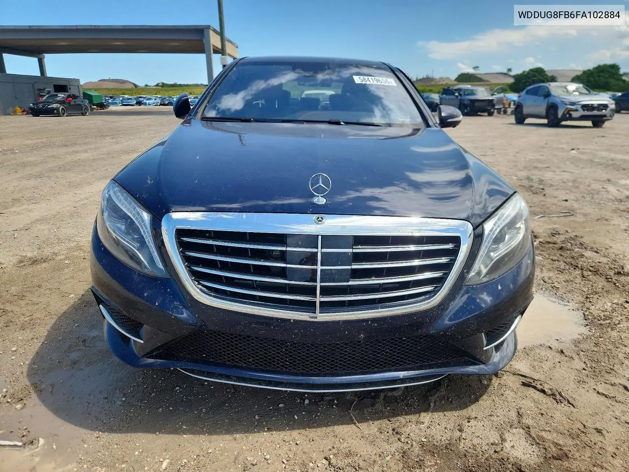 2015 Mercedes-Benz S 550 4Matic VIN: WDDUG8FB6FA102884 Lot: 58419656
