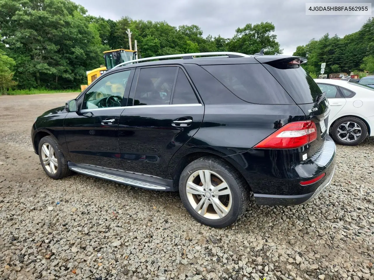 2015 Mercedes-Benz Ml 350 4Matic VIN: 4JGDA5HB8FA562955 Lot: 58849006