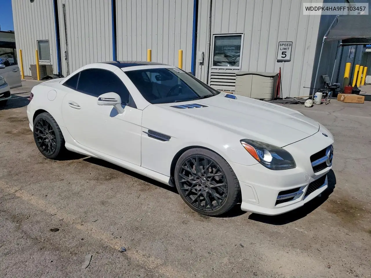 2015 Mercedes-Benz Slk 250 VIN: WDDPK4HA9FF103457 Lot: 58985256
