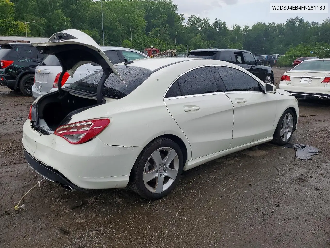 2015 Mercedes-Benz Cla 250 VIN: WDDSJ4EB4FN281180 Lot: 59103326