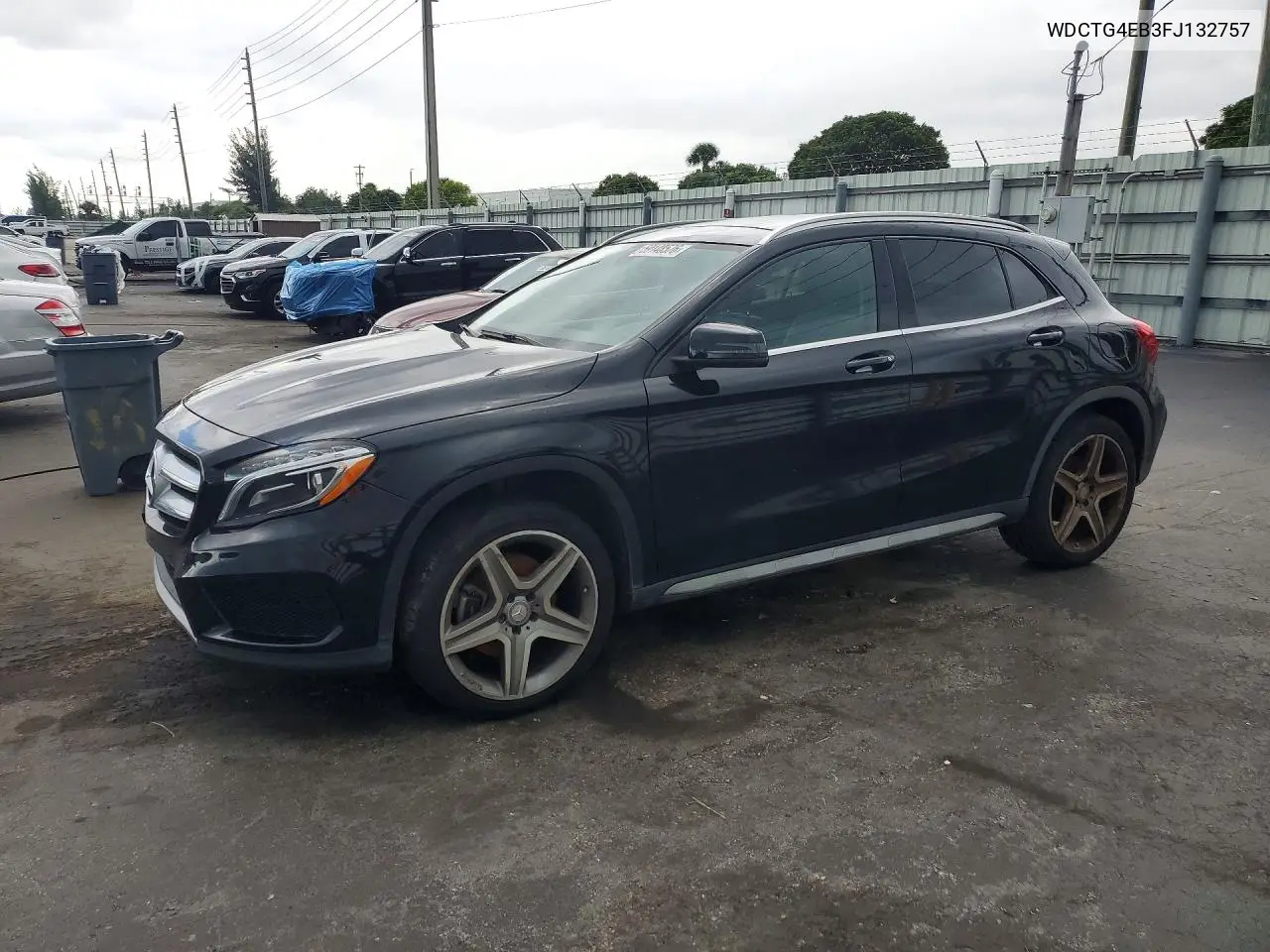 2015 Mercedes-Benz Gla 250 VIN: WDCTG4EB3FJ132757 Lot: 59148576