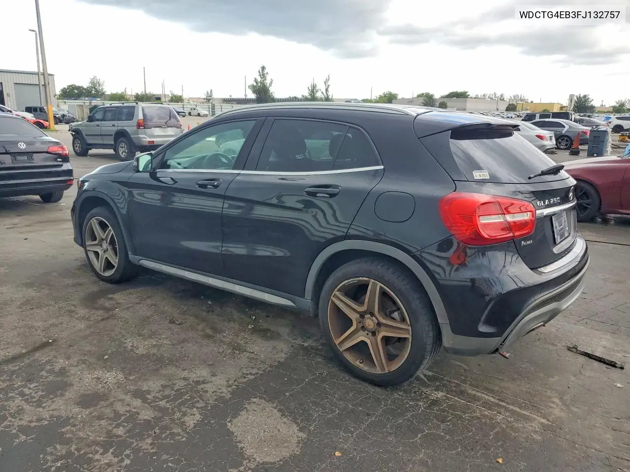 2015 Mercedes-Benz Gla 250 VIN: WDCTG4EB3FJ132757 Lot: 59148576