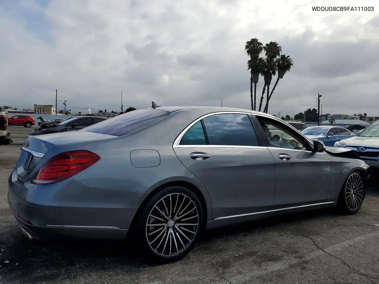 2015 Mercedes-Benz S 550 VIN: WDDUG8CB9FA111003 Lot: 59284276