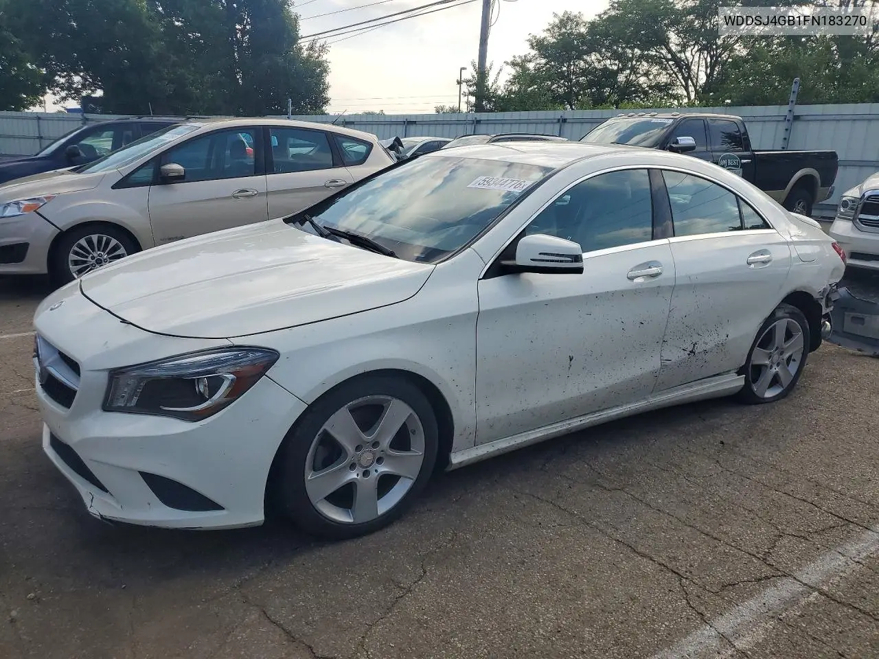 2015 Mercedes-Benz Cla 250 4Matic VIN: WDDSJ4GB1FN183270 Lot: 59344776
