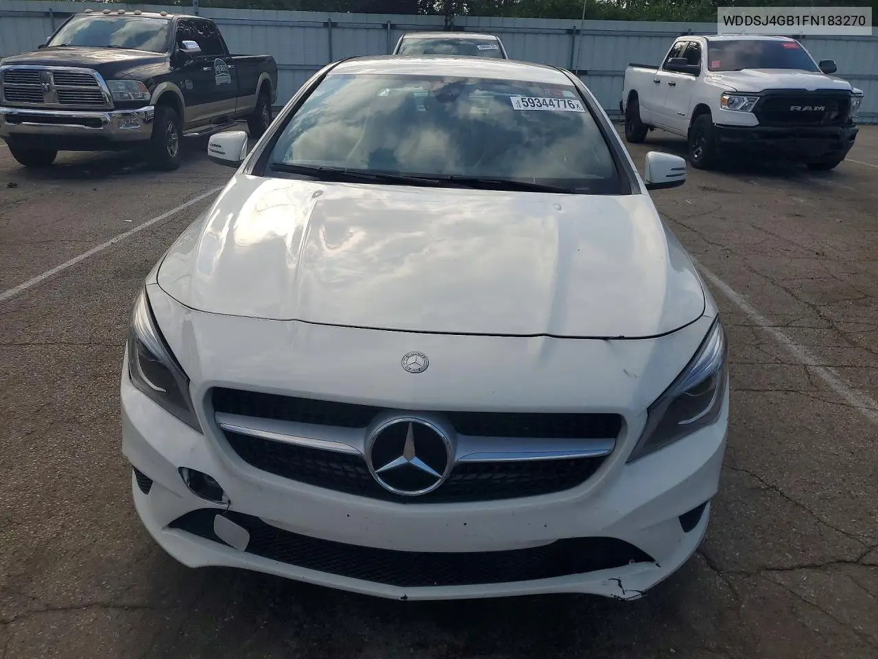 2015 Mercedes-Benz Cla 250 4Matic VIN: WDDSJ4GB1FN183270 Lot: 59344776