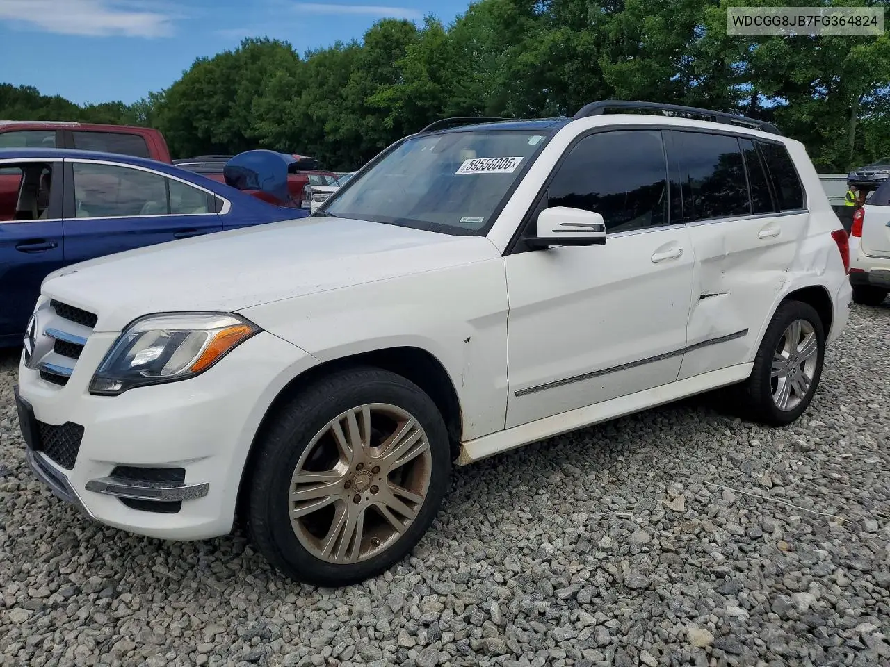 2015 Mercedes-Benz Glk 350 4Matic VIN: WDCGG8JB7FG364824 Lot: 59556006