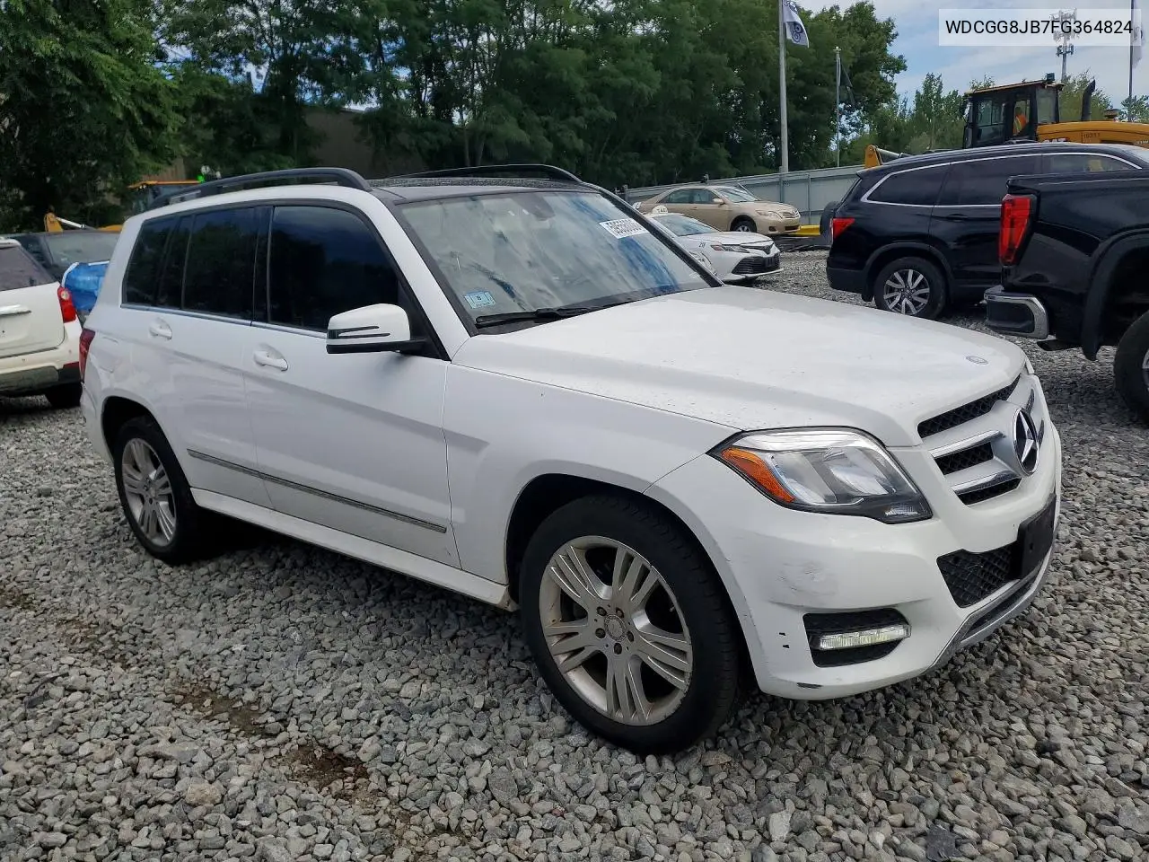 2015 Mercedes-Benz Glk 350 4Matic VIN: WDCGG8JB7FG364824 Lot: 59556006