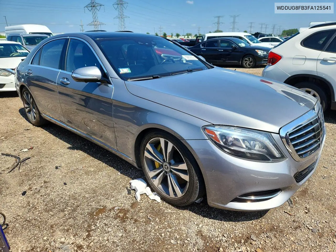 2015 Mercedes-Benz S 550 4Matic VIN: WDDUG8FB3FA125541 Lot: 59659516