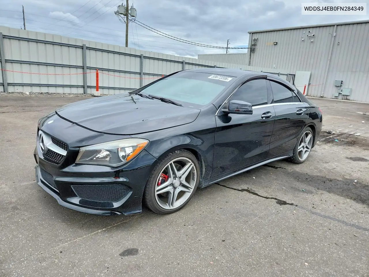2015 Mercedes-Benz Cla 250 VIN: WDDSJ4EB0FN284349 Lot: 59672206