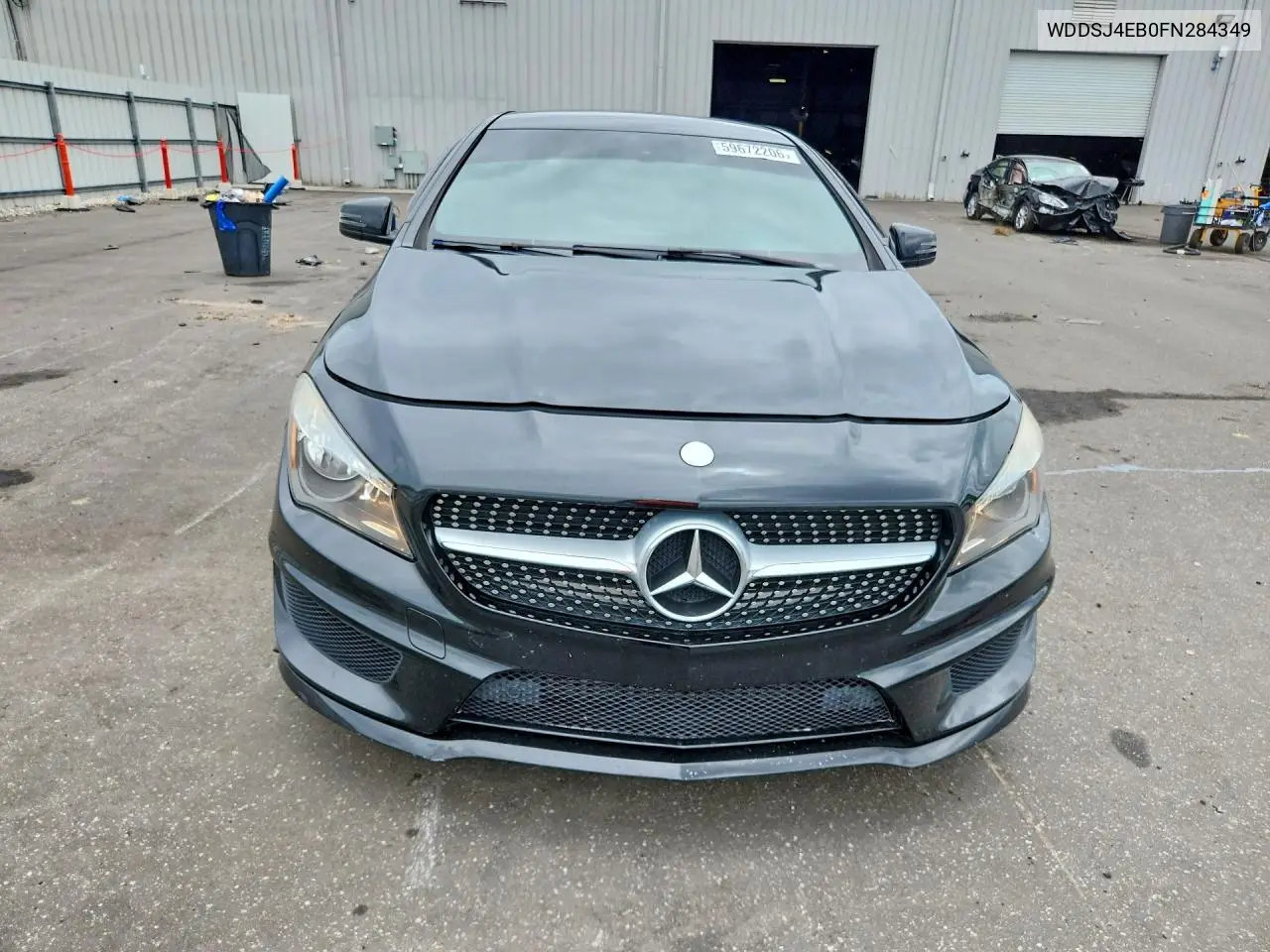 2015 Mercedes-Benz Cla 250 VIN: WDDSJ4EB0FN284349 Lot: 59672206