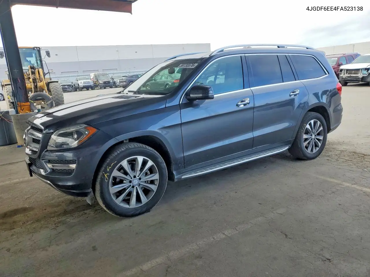 2015 Mercedes-Benz Gl 450 4Matic VIN: 4JGDF6EE4FA523138 Lot: 59735576