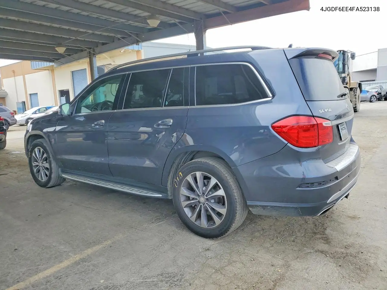 2015 Mercedes-Benz Gl 450 4Matic VIN: 4JGDF6EE4FA523138 Lot: 59735576