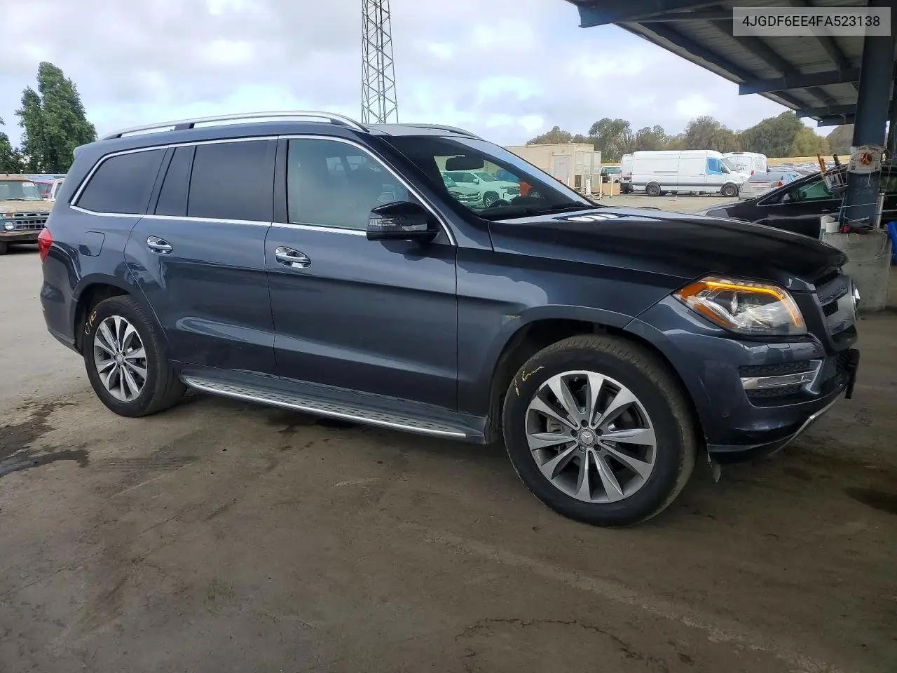 2015 Mercedes-Benz Gl 450 4Matic VIN: 4JGDF6EE4FA523138 Lot: 59735576