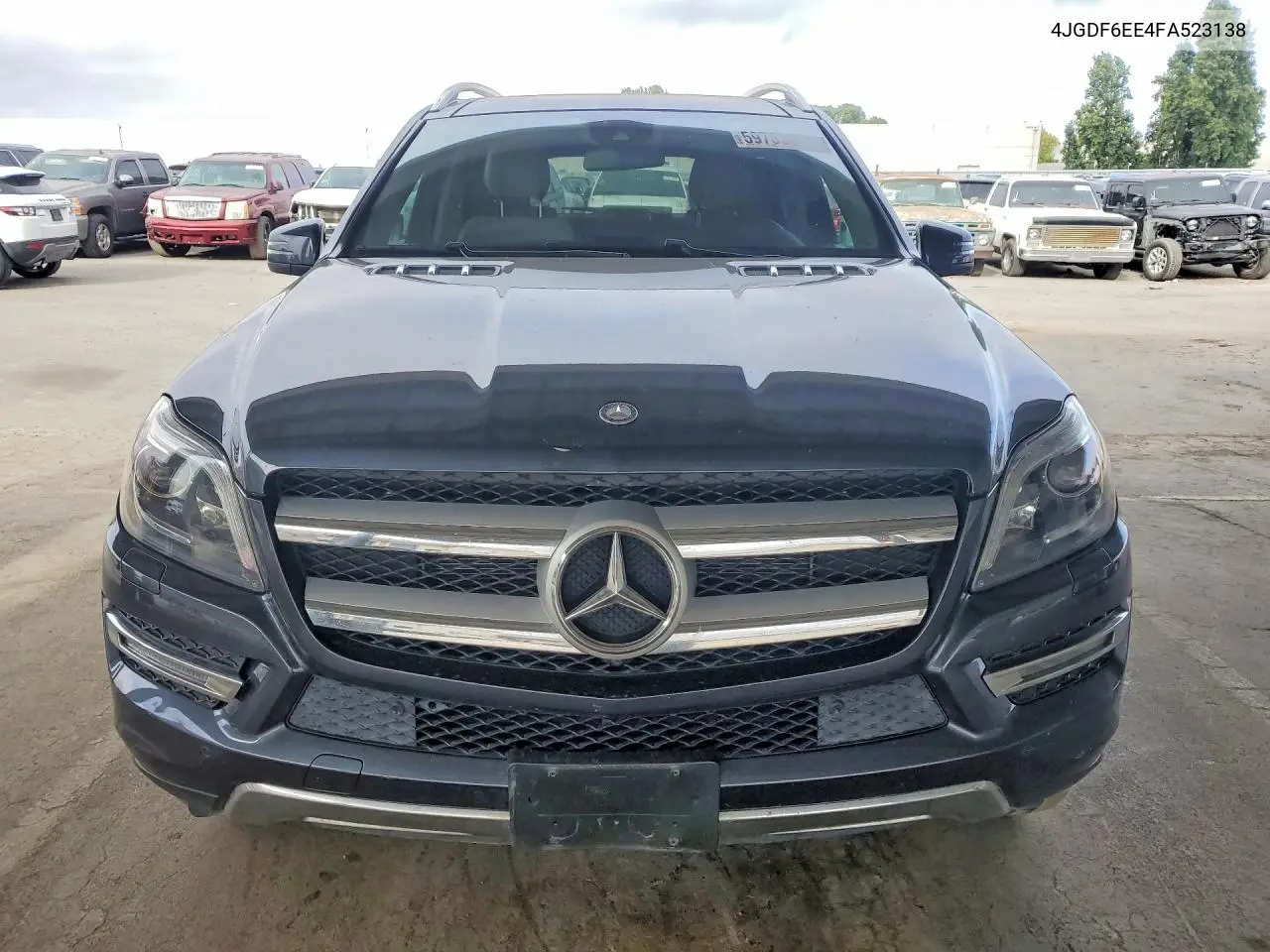 2015 Mercedes-Benz Gl 450 4Matic VIN: 4JGDF6EE4FA523138 Lot: 59735576
