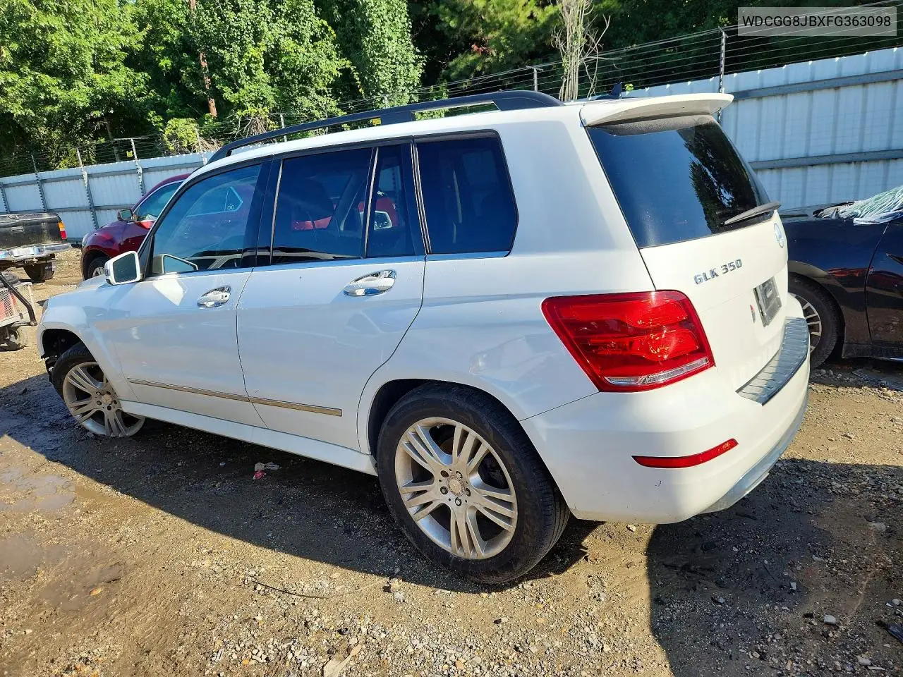 2015 Mercedes-Benz Glk 350 4Matic VIN: WDCGG8JBXFG363098 Lot: 60020446