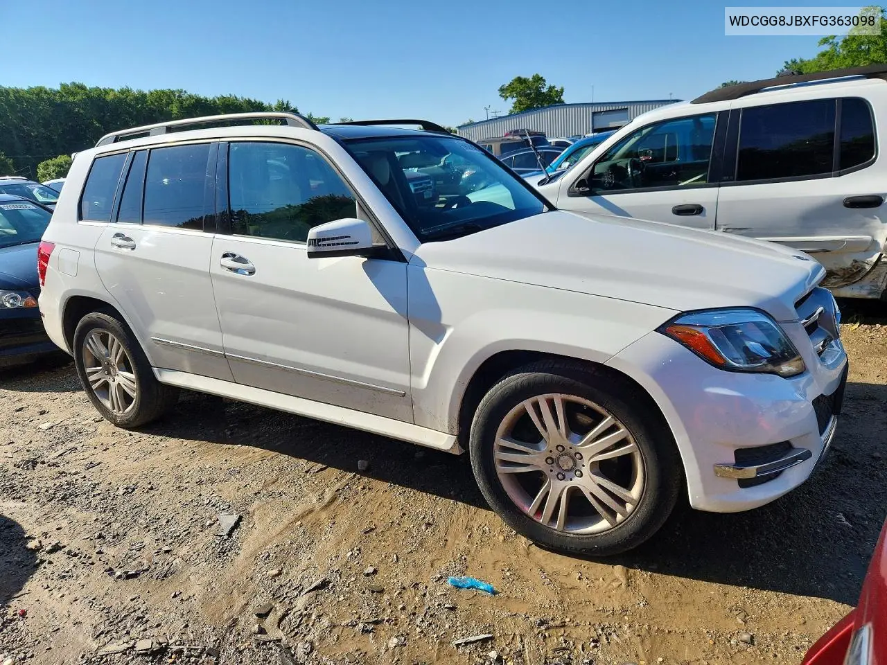 2015 Mercedes-Benz Glk 350 4Matic VIN: WDCGG8JBXFG363098 Lot: 60020446