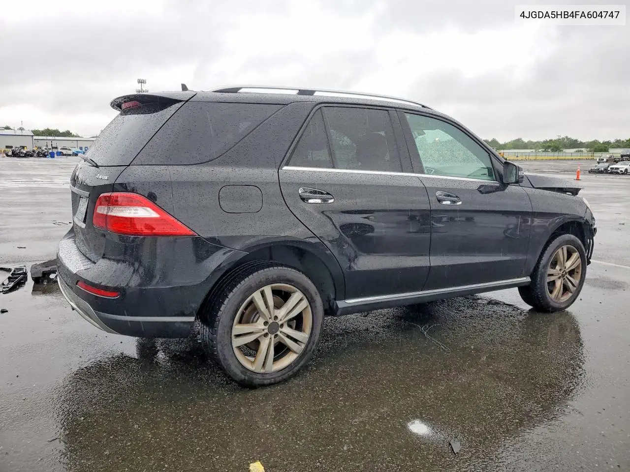 2015 Mercedes-Benz Ml 350 4Matic VIN: 4JGDA5HB4FA604747 Lot: 60037156