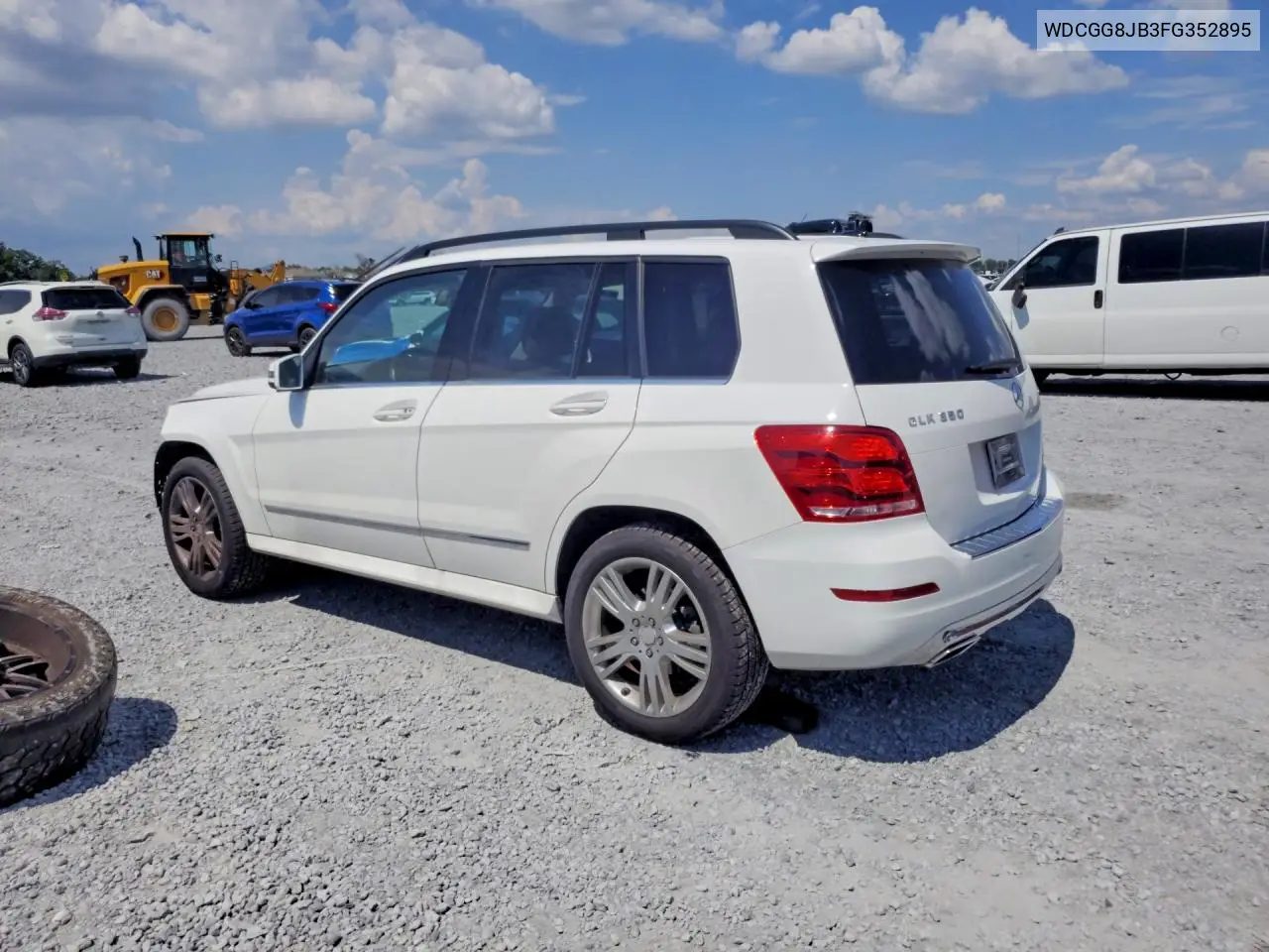 2015 Mercedes-Benz Glk 350 4Matic VIN: WDCGG8JB3FG352895 Lot: 60087226