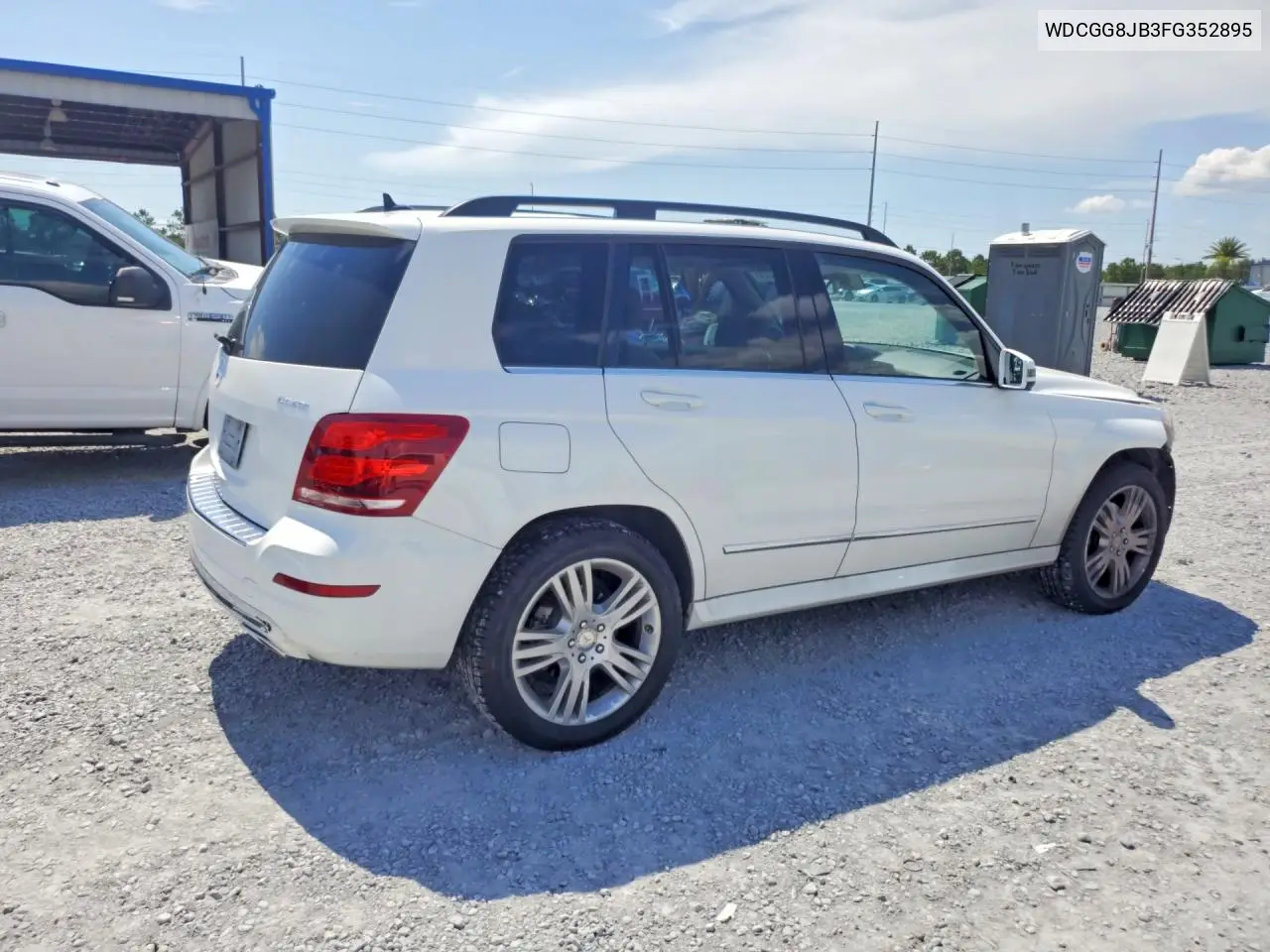 2015 Mercedes-Benz Glk 350 4Matic VIN: WDCGG8JB3FG352895 Lot: 60087226