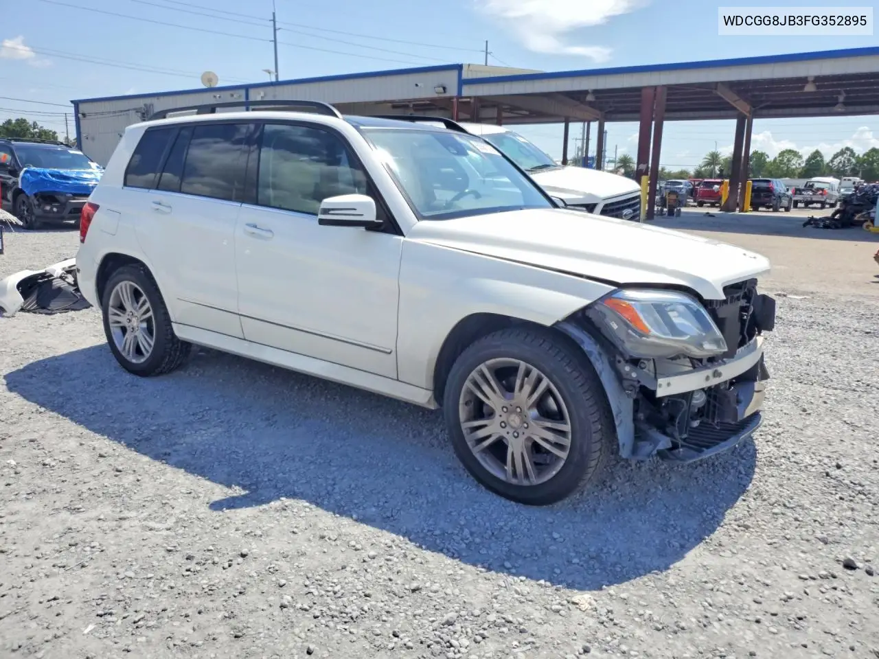 2015 Mercedes-Benz Glk 350 4Matic VIN: WDCGG8JB3FG352895 Lot: 60087226