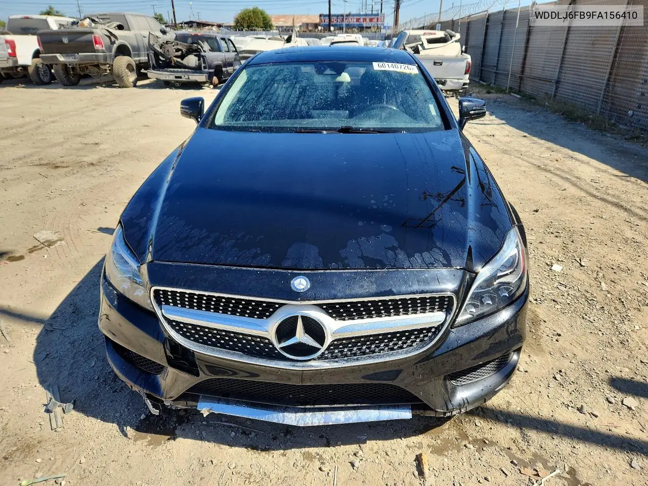 2015 Mercedes-Benz Cls 400 VIN: WDDLJ6FB9FA156410 Lot: 60140726