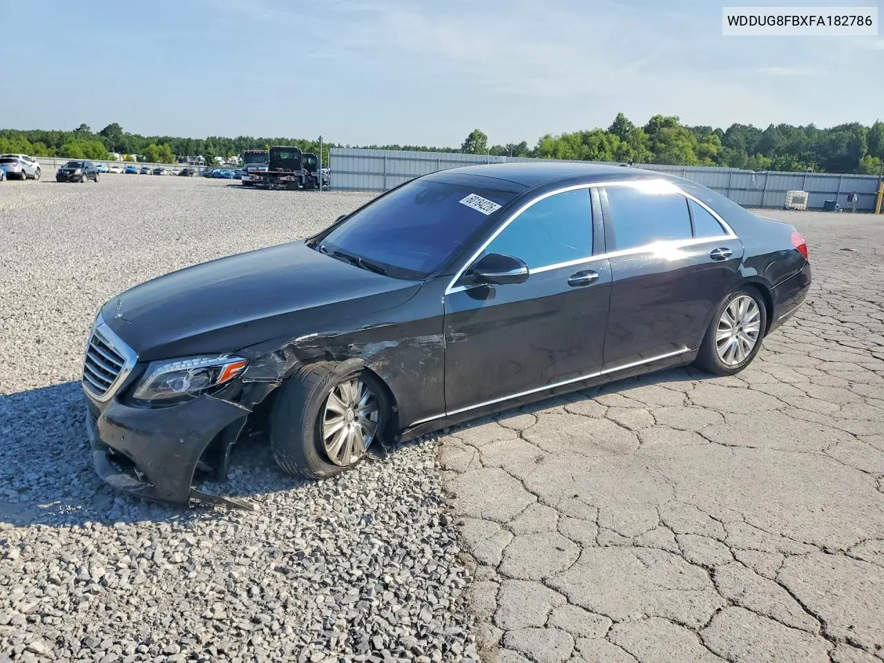2015 Mercedes-Benz S 550 4Matic VIN: WDDUG8FBXFA182786 Lot: 60184226