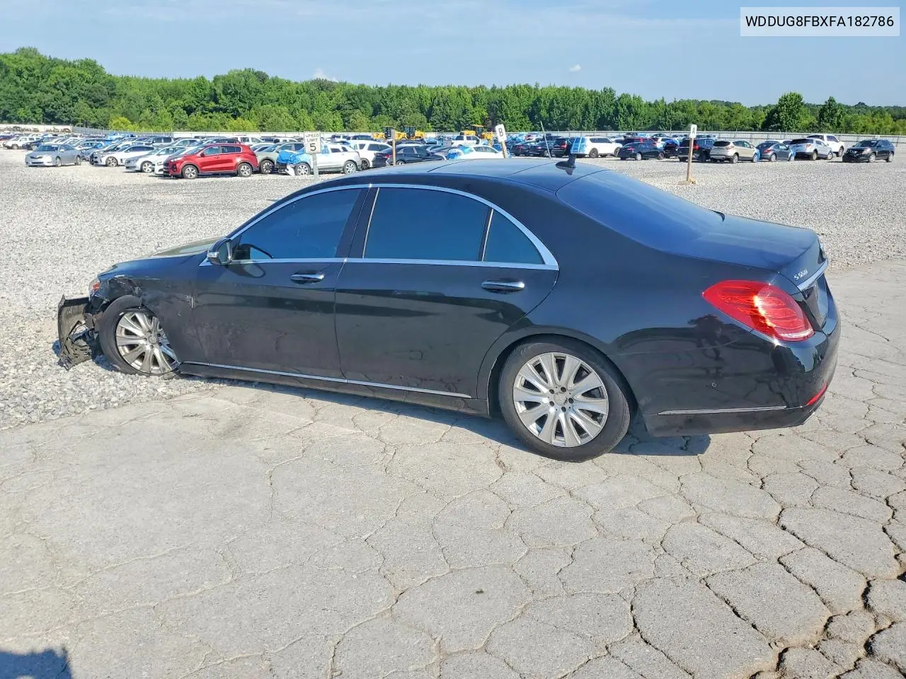 2015 Mercedes-Benz S 550 4Matic VIN: WDDUG8FBXFA182786 Lot: 60184226