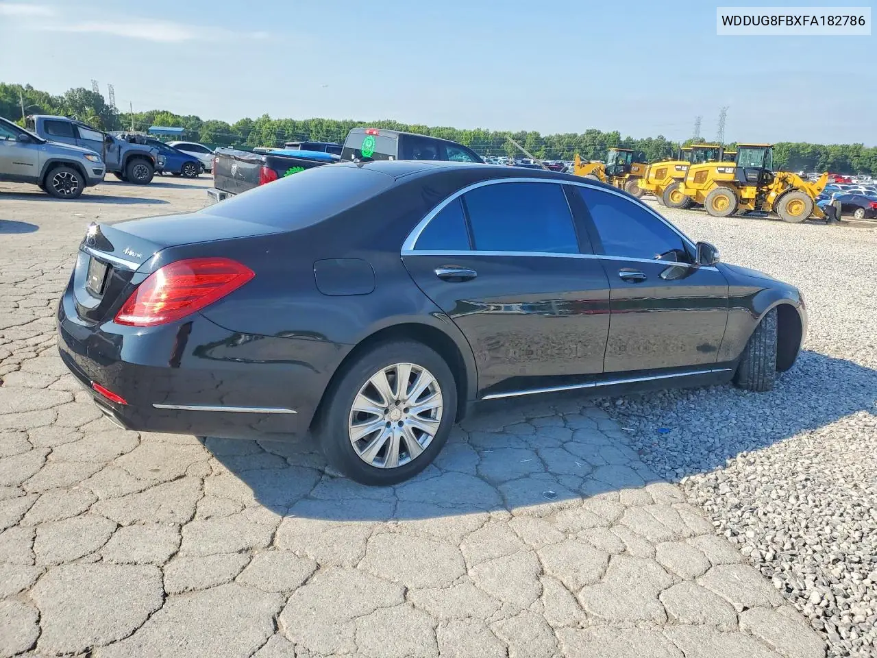 2015 Mercedes-Benz S 550 4Matic VIN: WDDUG8FBXFA182786 Lot: 60184226
