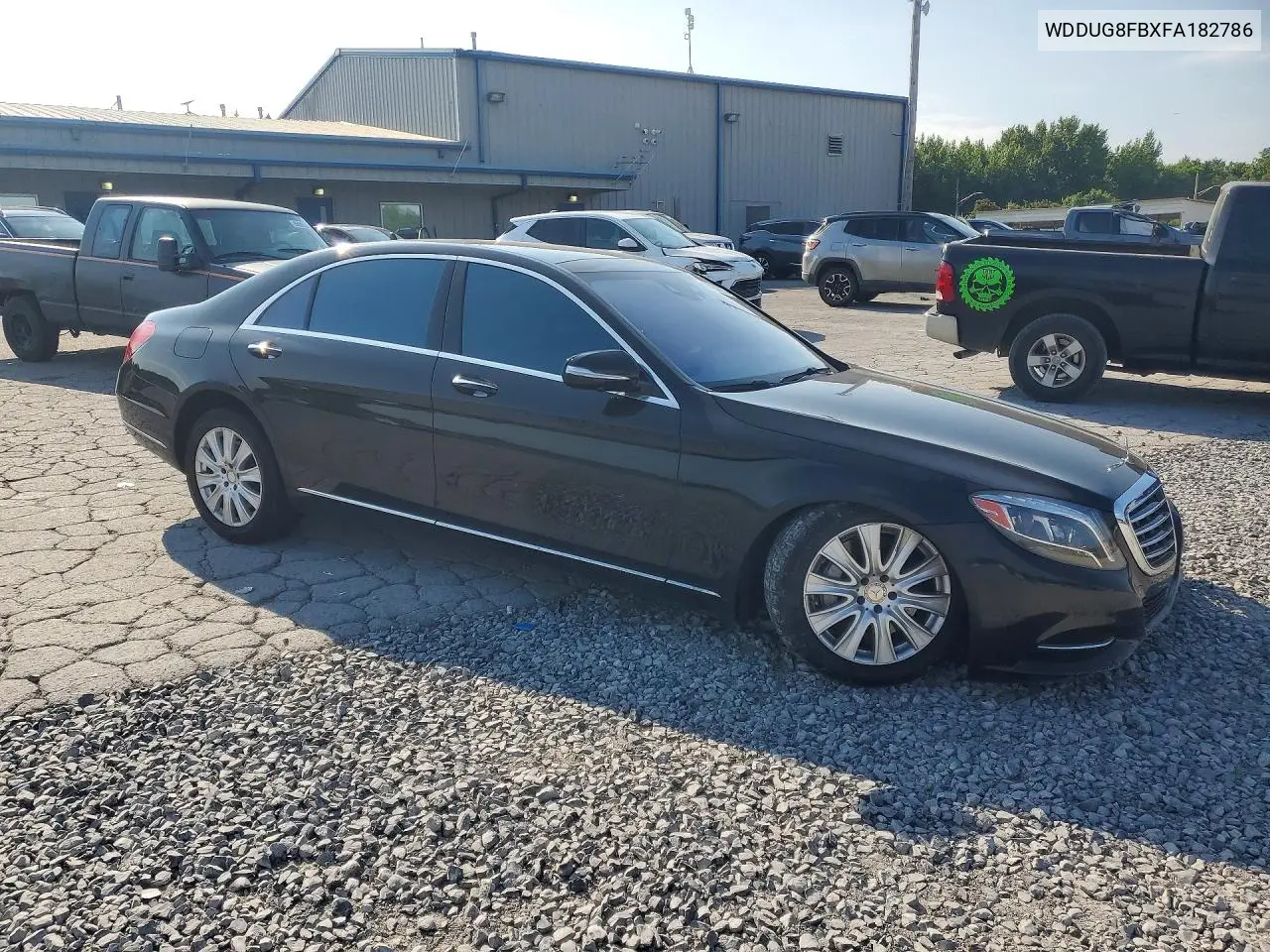 2015 Mercedes-Benz S 550 4Matic VIN: WDDUG8FBXFA182786 Lot: 60184226