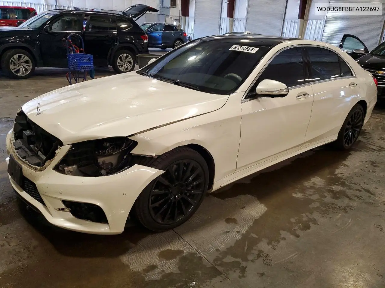 2015 Mercedes-Benz S 550 4Matic VIN: WDDUG8FB8FA122697 Lot: 60244566