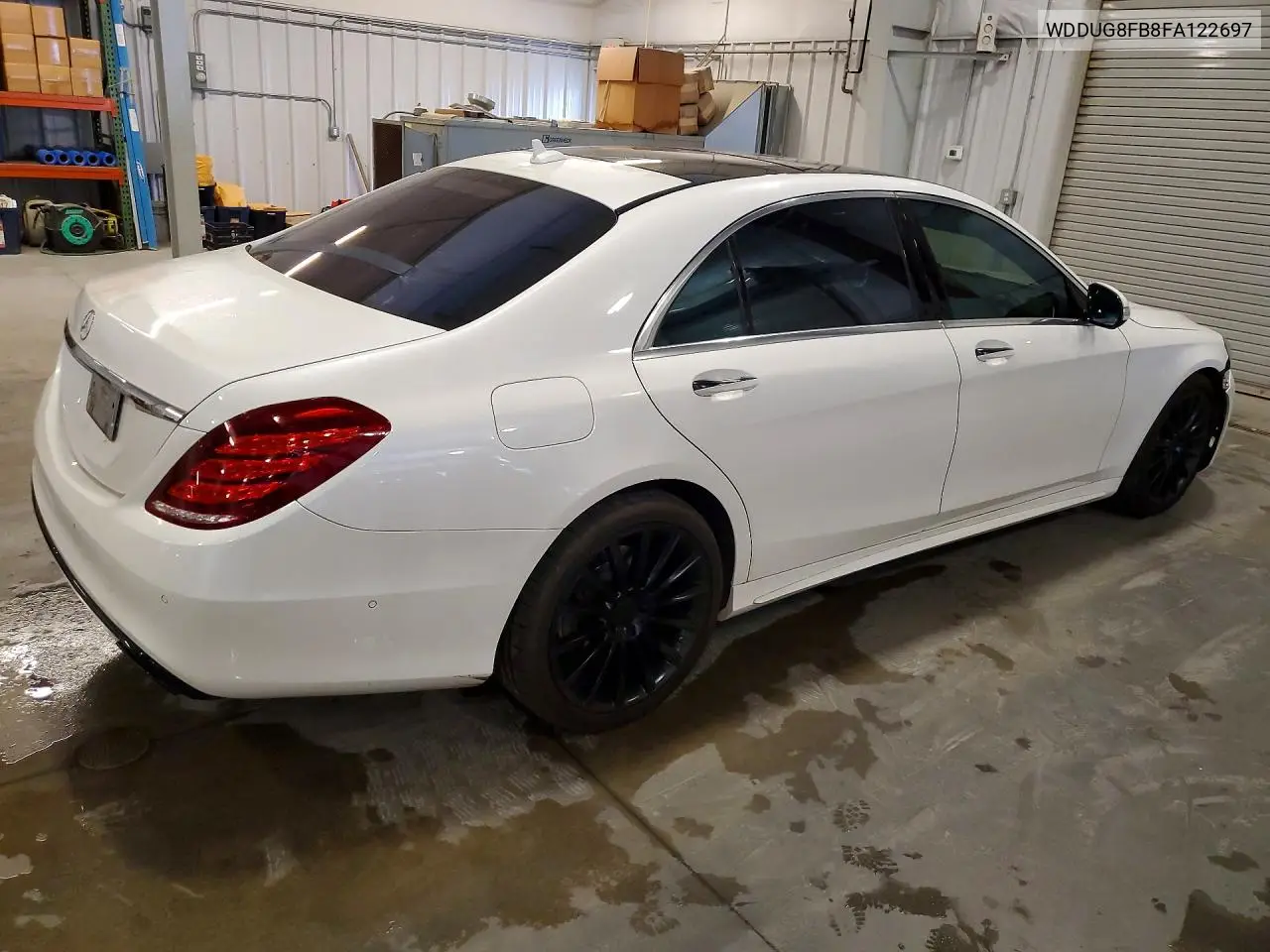 2015 Mercedes-Benz S 550 4Matic VIN: WDDUG8FB8FA122697 Lot: 60244566