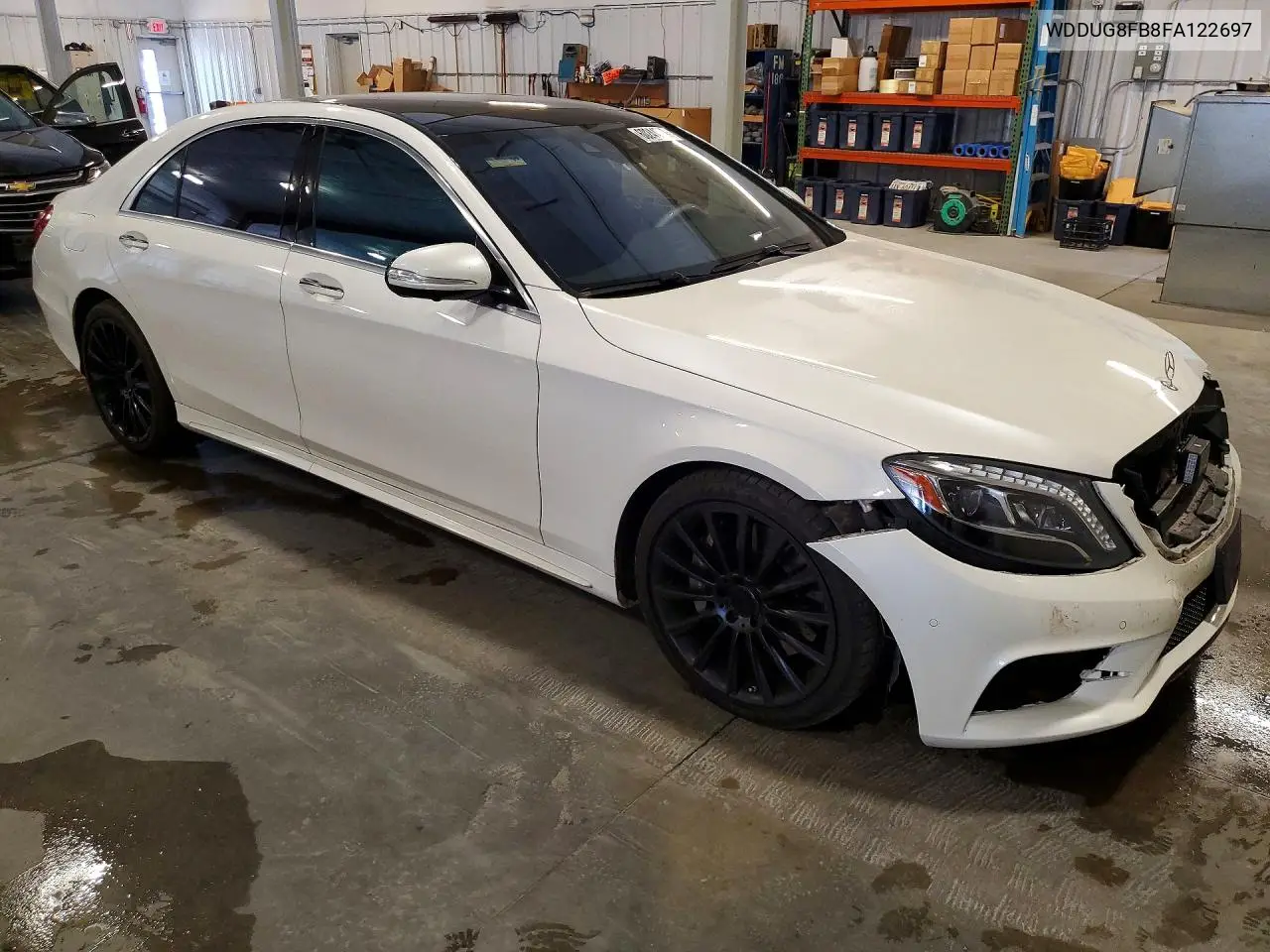 2015 Mercedes-Benz S 550 4Matic VIN: WDDUG8FB8FA122697 Lot: 60244566