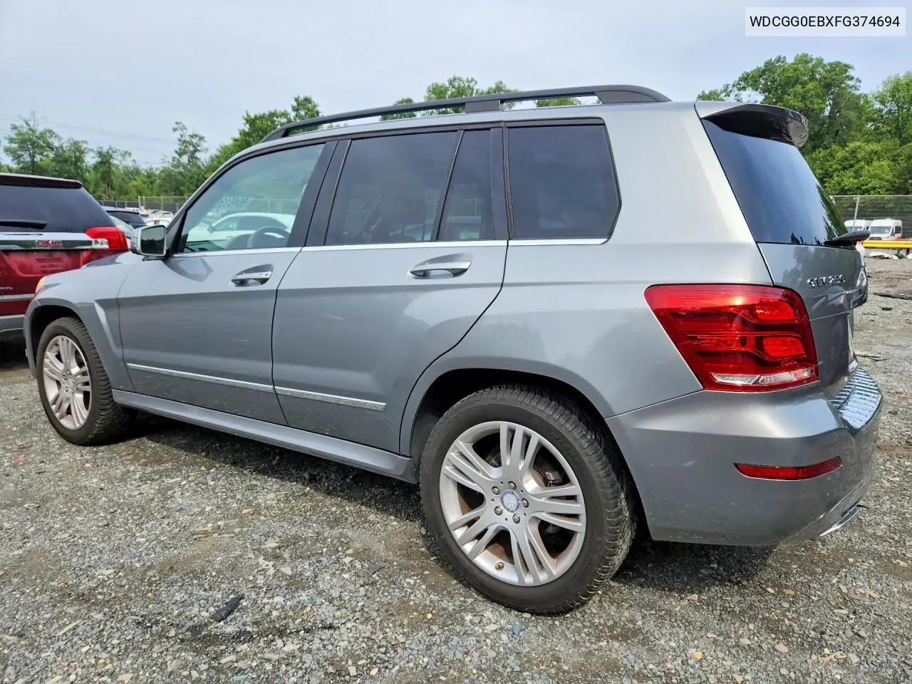2015 Mercedes-Benz Glk 250 Bluetec VIN: WDCGG0EBXFG374694 Lot: 60451396
