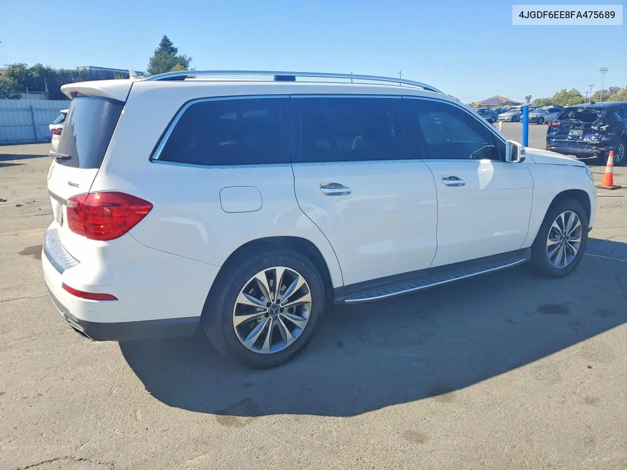 2015 Mercedes-Benz Gl 450 4Matic VIN: 4JGDF6EE8FA475689 Lot: 60514906